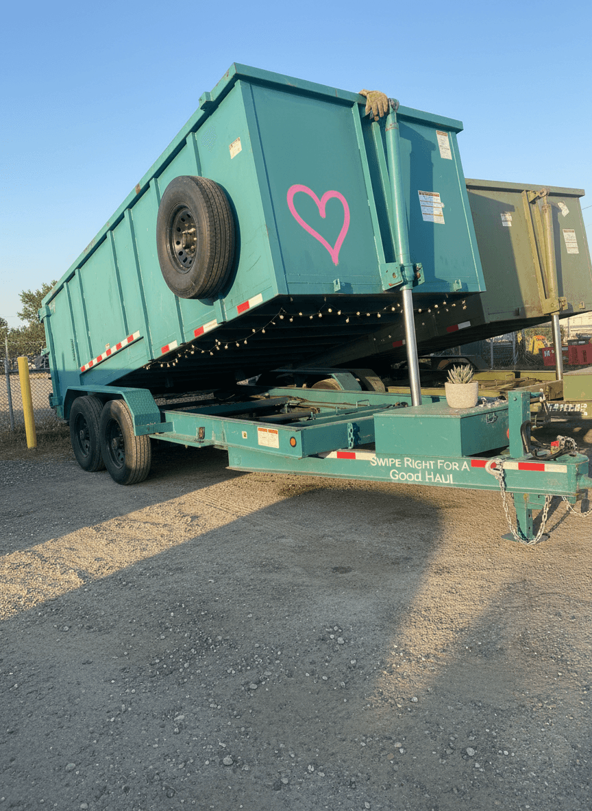 Rusty 'The Roller' Dumpster
